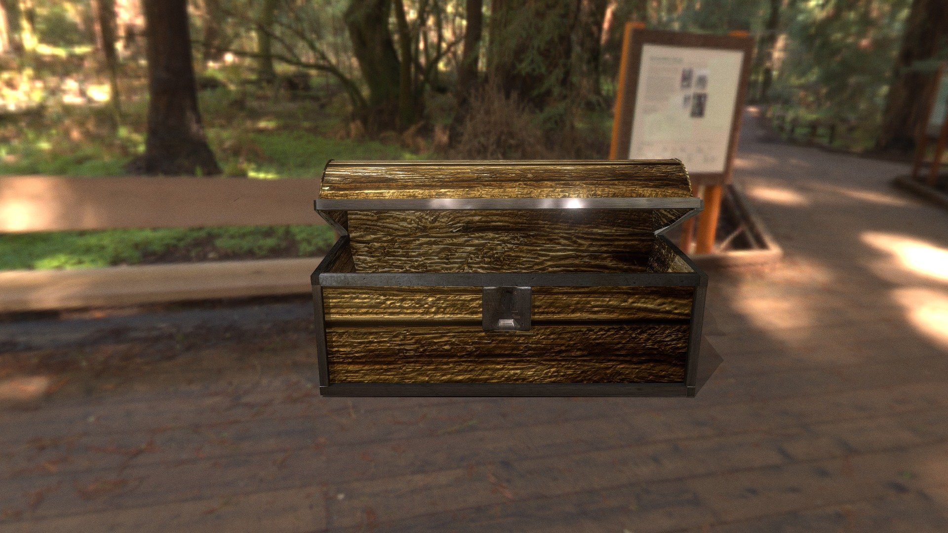 first wip treasure chest