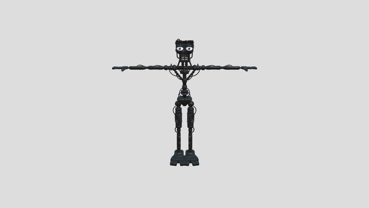 Endo Skeleton 3D Model