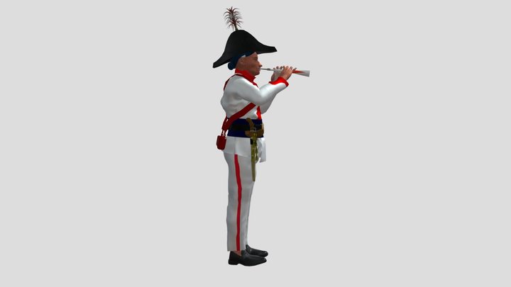 Kraton Jogja - Dhaeng - Pui-Pui 3D Model