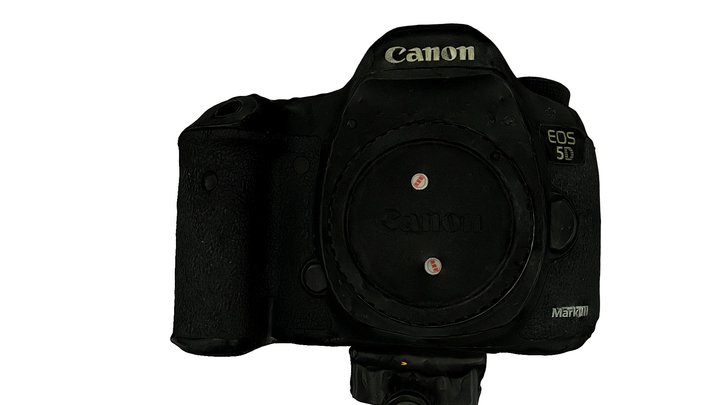 Canon EOS 5DMark III 3D Model