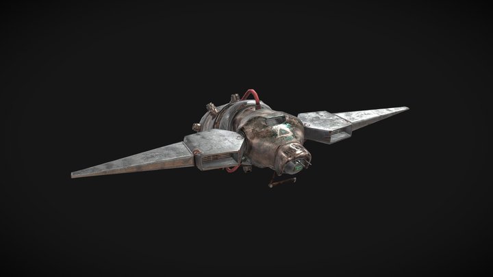 Little Bzz Bzz - Assassin Gas Drone- GAP Exam 3D Model