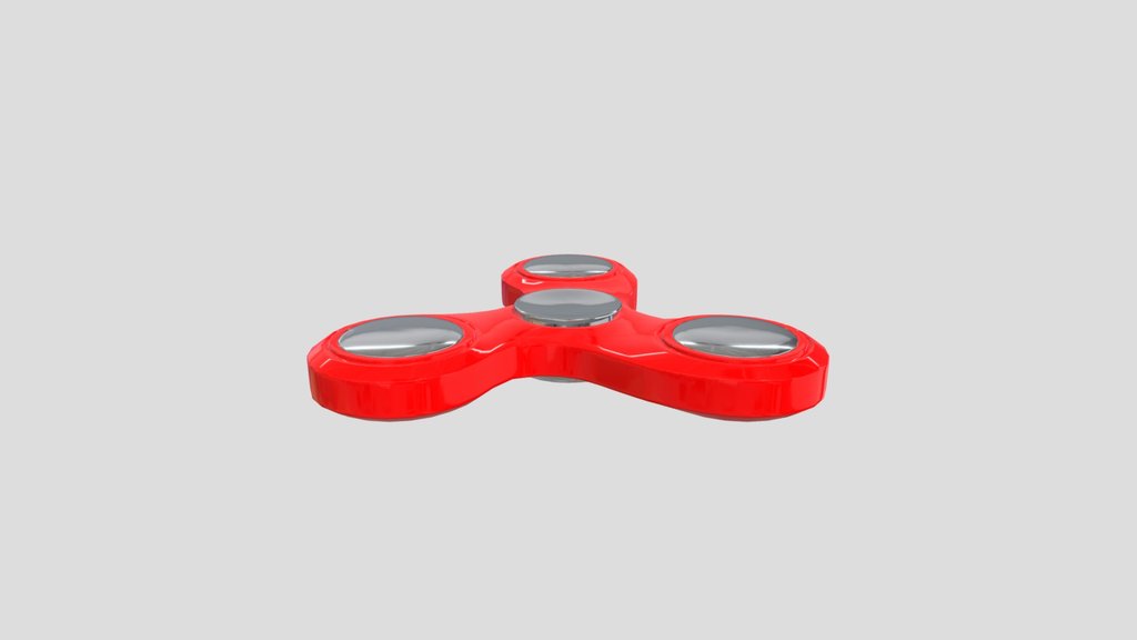 Fidget Spinner Clear Plexiglass