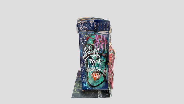 NEW YORK, Williamsburg bridge box #1 3D Model