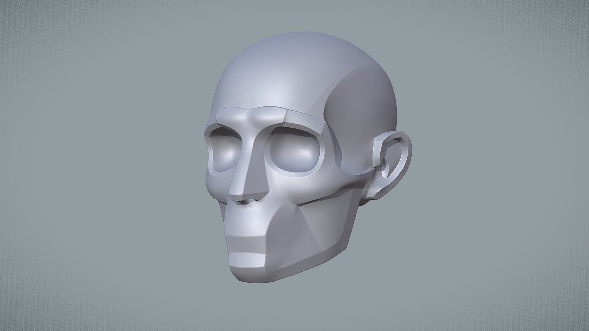 Facial Features - Buy Royalty Free 3d Model By Shape Foundations (@vaa 