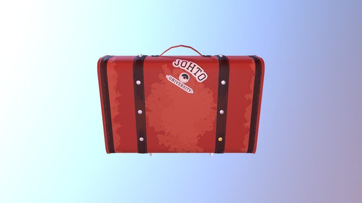 Suitcase Texture - UT Dallas Class Project 3D Model
