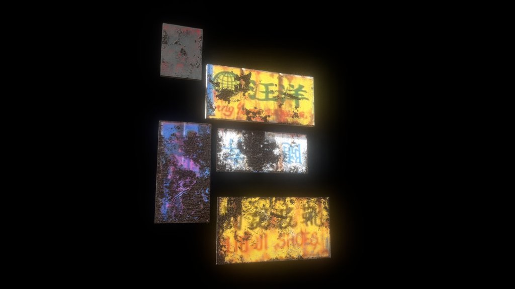 Chinese Old Signs