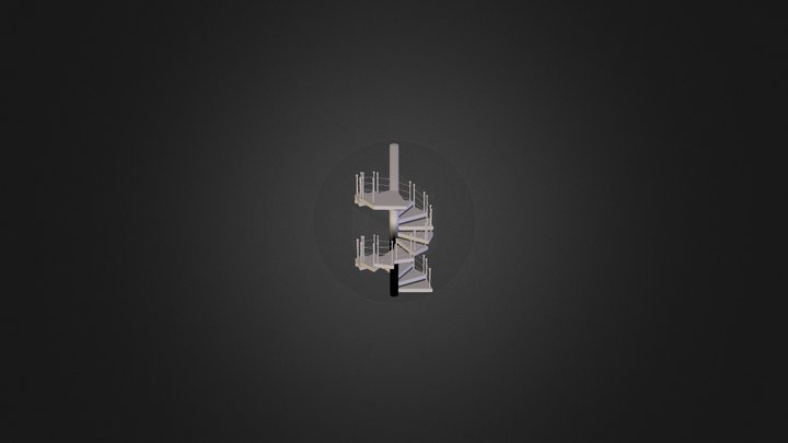 Spiral_Stair 3D Model
