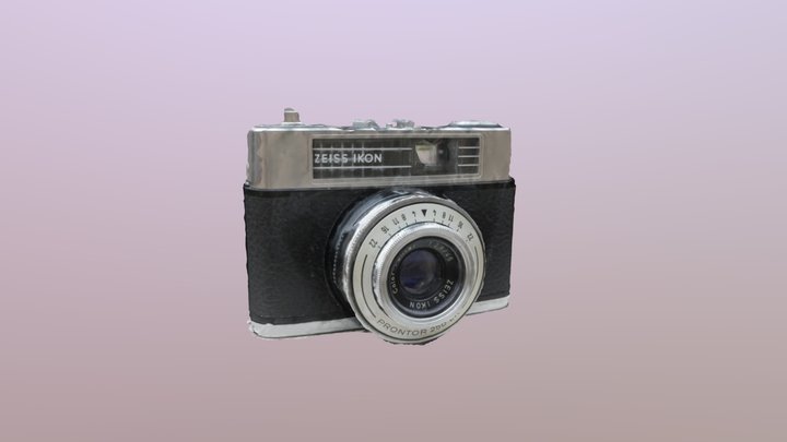 Old 35 film camera 3D Model