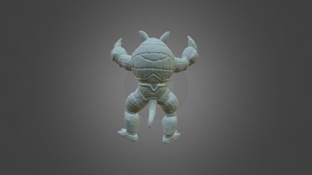 Armadillo 3D Model