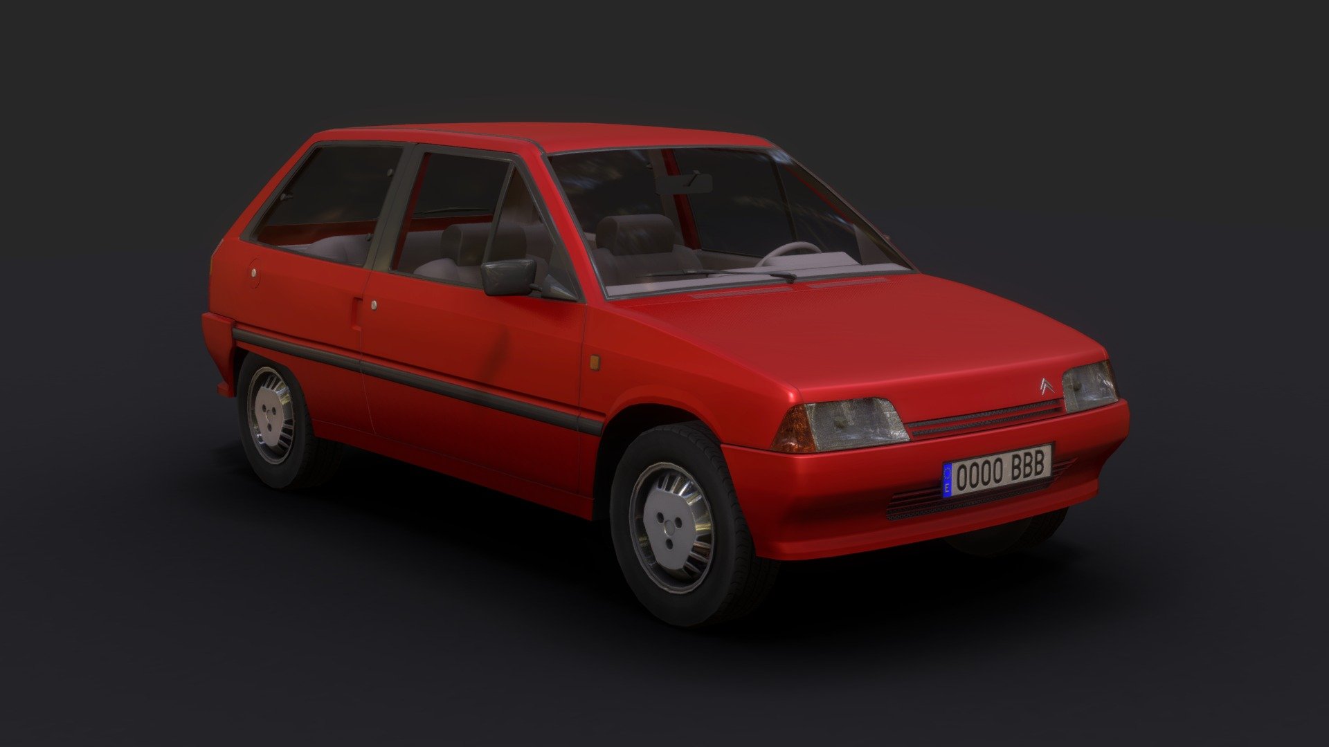 Citroen C15 - Buy Royalty Free 3D model by codexito (@codexito) [7ea010e]