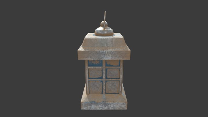 Old Lantern 3D Model
