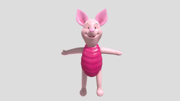 Piglet 3D Model