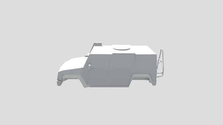 Iveco Humvee Model 3D Model