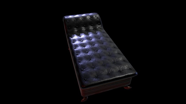 Fainting Couch 3D Model