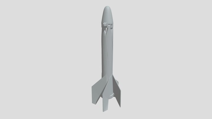 Rocket V3 V9 3D Model
