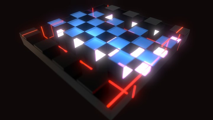 Free-for-all MAP NEON PVP PVE BIG MAP – Modelo 3D gratuito STL