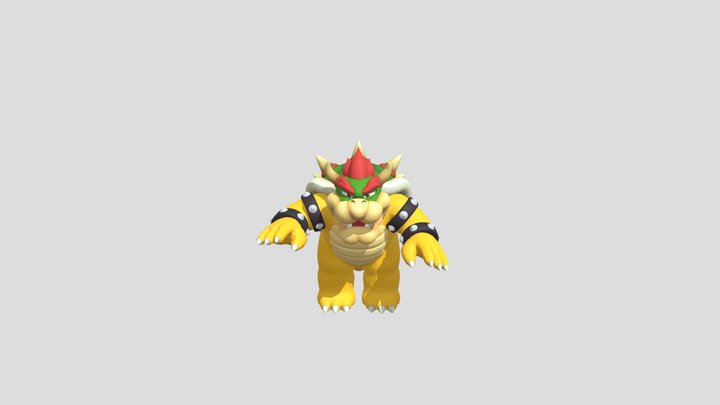 BOWSER WORLD 3D Model