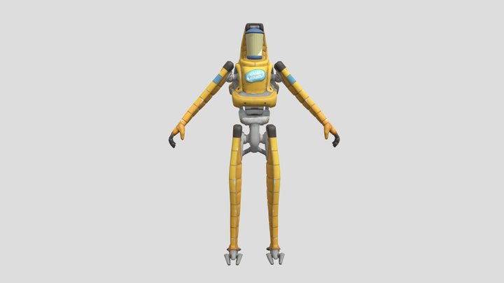 Peely Mech 3D Model