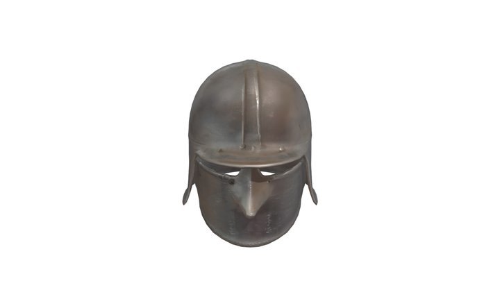 World War 1 Battle Helmet 2 3D Model