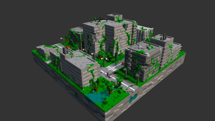 Post Apo City 3D Model