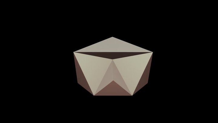 Dodecahedron 3D Model
