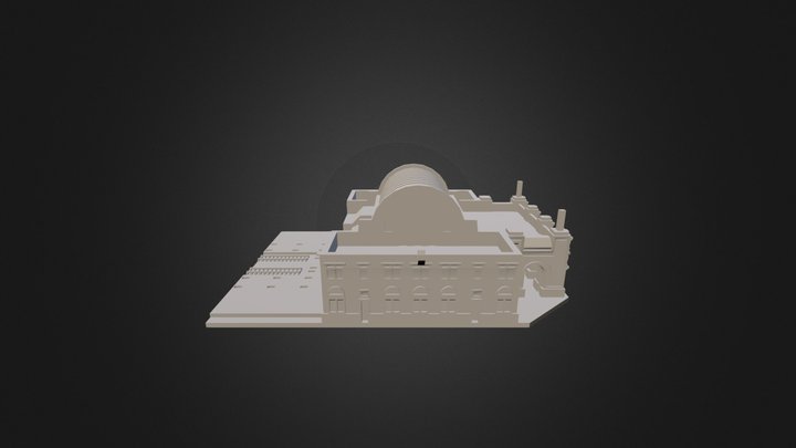 Tanjong Pagar Railway Station 3D Model
