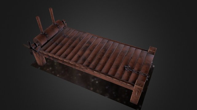 Torture bench 3D Model
