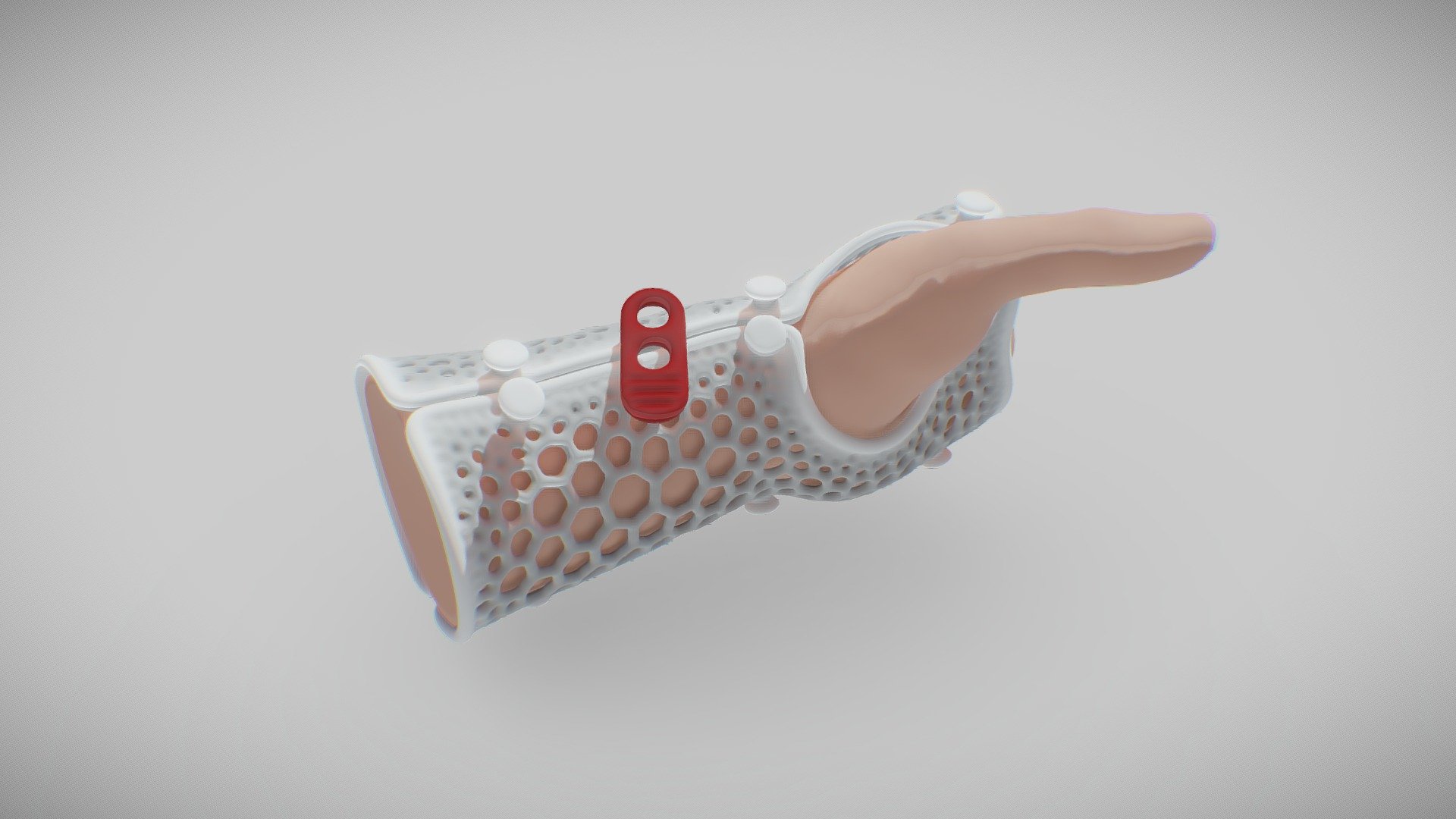 Splint (Férula) - Download Free 3D model by Estudio Axyz (@estudioaxyz ...