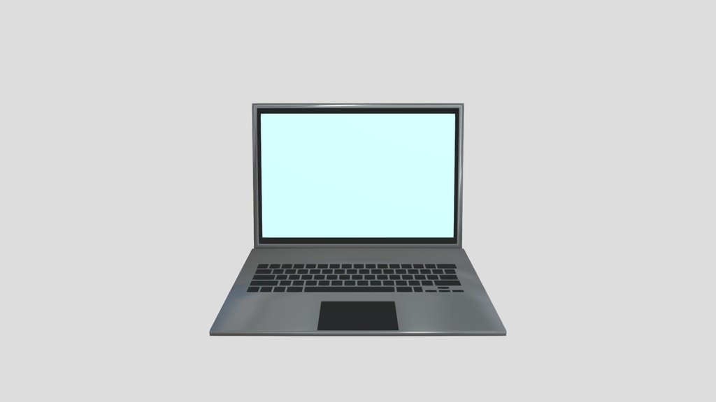 Laptop Lowpoly
