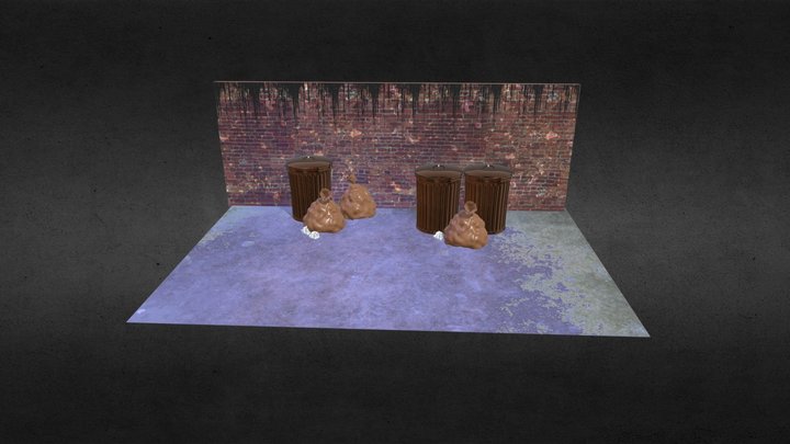 Back fnaf 6 3D Model