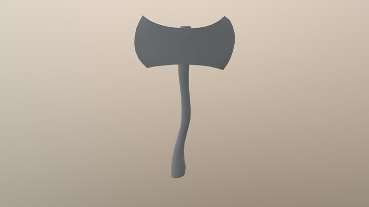 Axe Export 3D Model
