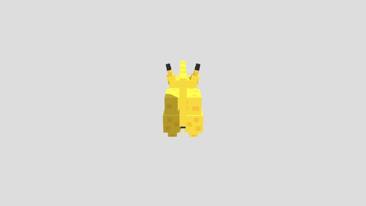 Pikachu 3D Model