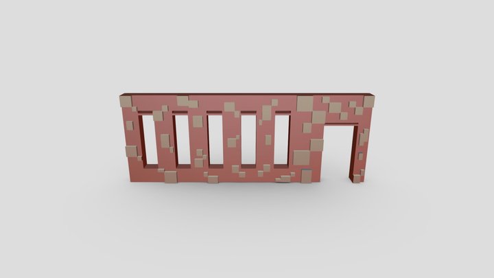 Fachada taller 3d 3D Model