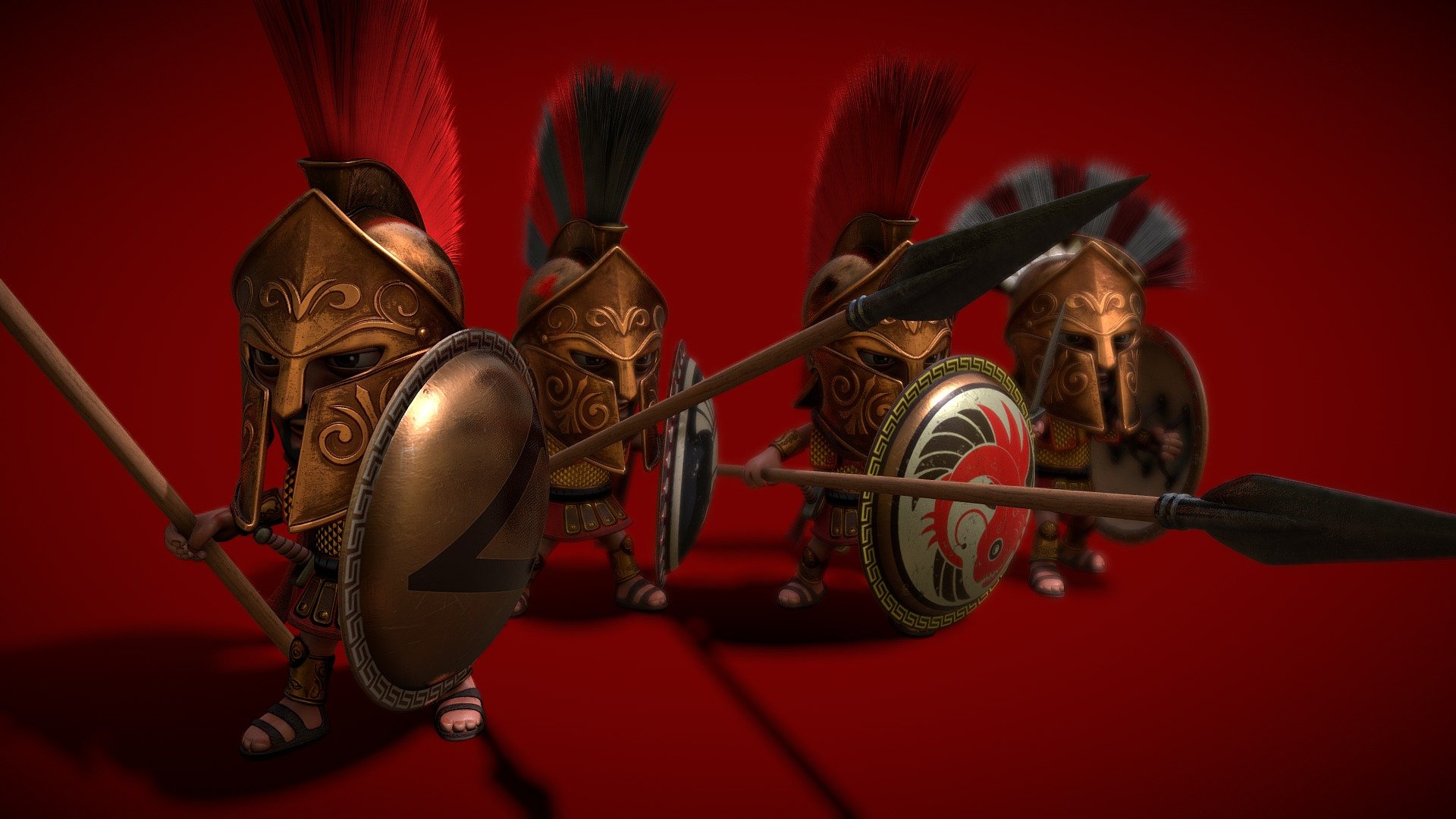 3D Model: This is Sparta ~ Buy Now #37089755
