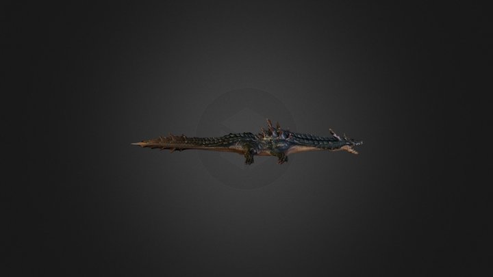 Lagiacrus 3D Model