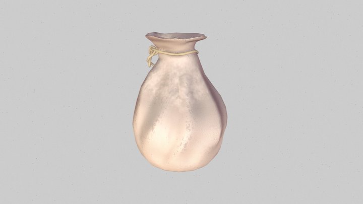 Dirty Coin Purse 3D Model