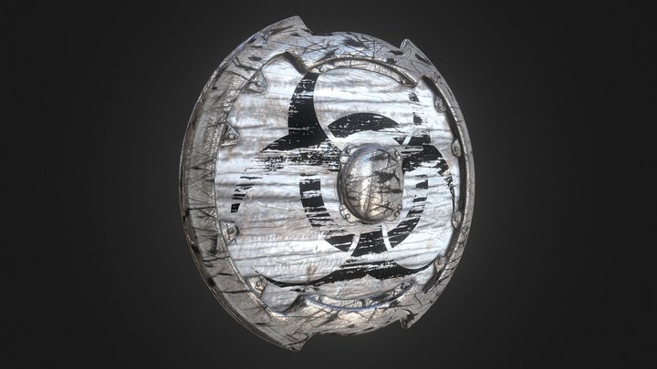 Medieval Shield 3D Model