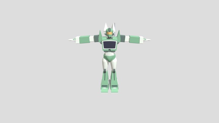 Transformers OC Sagespark (commission) 3D Model