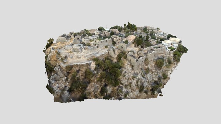 Himare Castle low res 3D Model