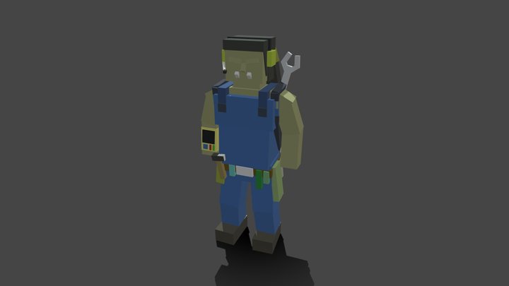 Sandie 3D Model