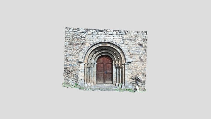 Portalada romanica d'Isil 3D Model