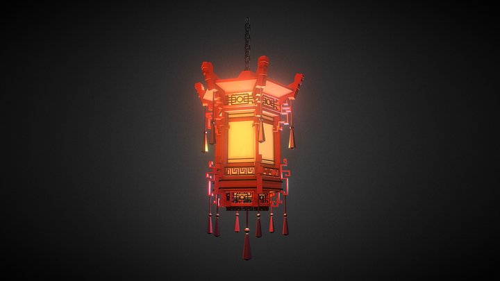 Module 2 - Chinese Lantern 3D Model
