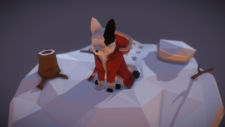 3December2018 Day1 - Winter Coat 3D Model