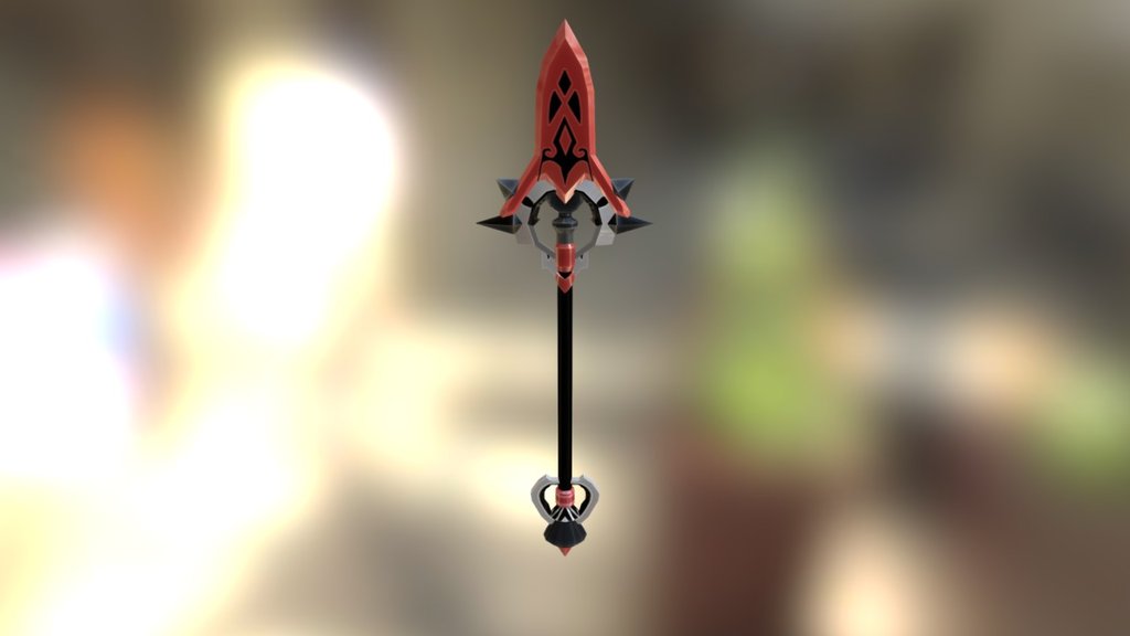 Dragon Nest Lencea's weapon spear - 3D model by Daniel Loke ...