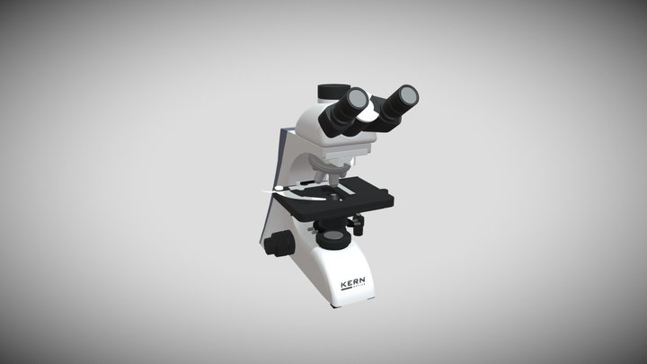 Optical microscope KERN OBN 159 3D Model