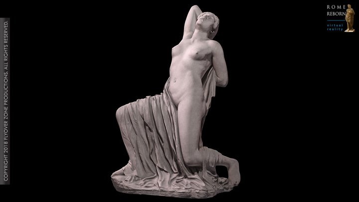 3D rendering of Niobid female (5th century group)