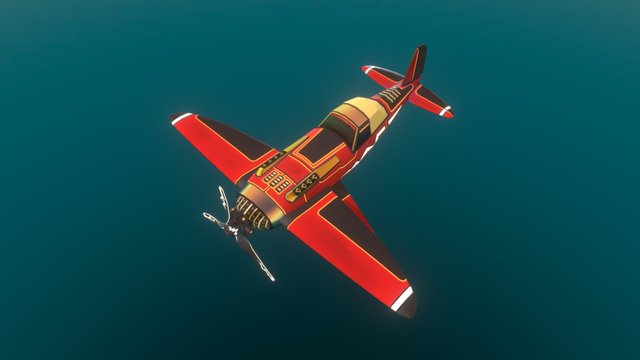 Airheart Airplanes: The Hunter 3D Model