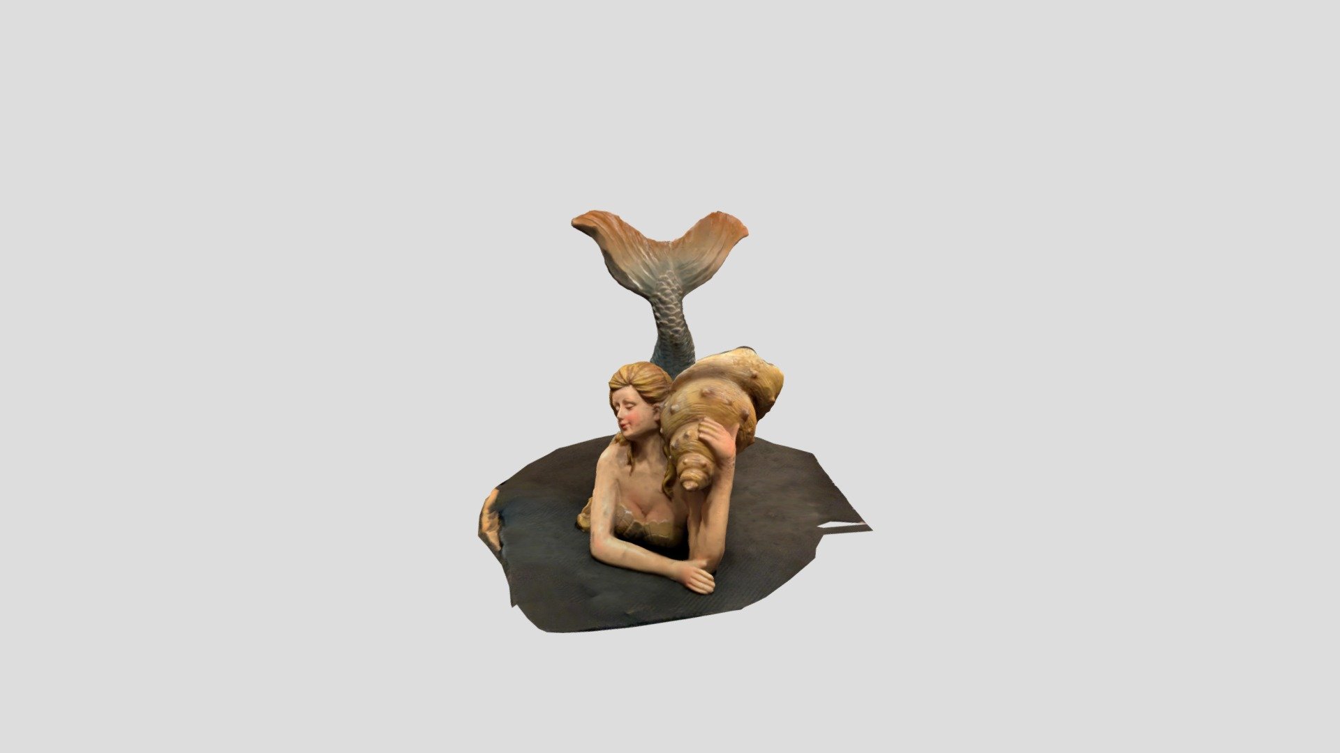 Mermaid bottle holder