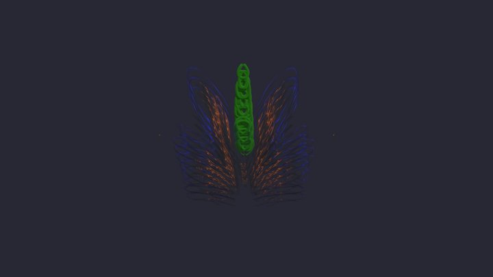 Firefly Fountain 3D Model