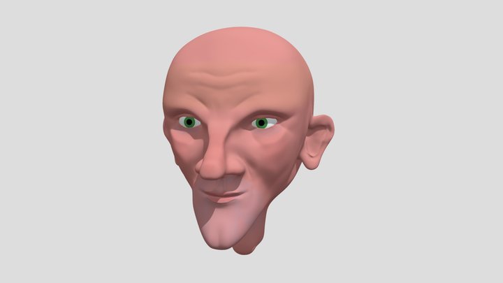 scultp head 3D Model